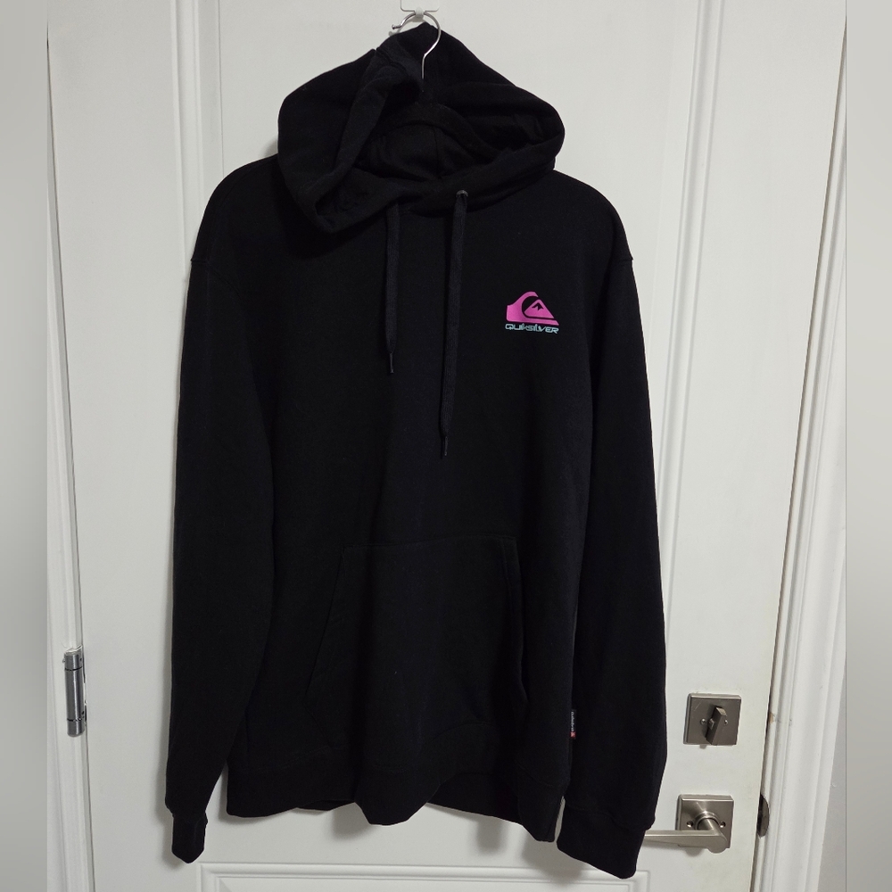 NWT - Quiksilver Men's Liveabroad Graphic Hoodie - Size L